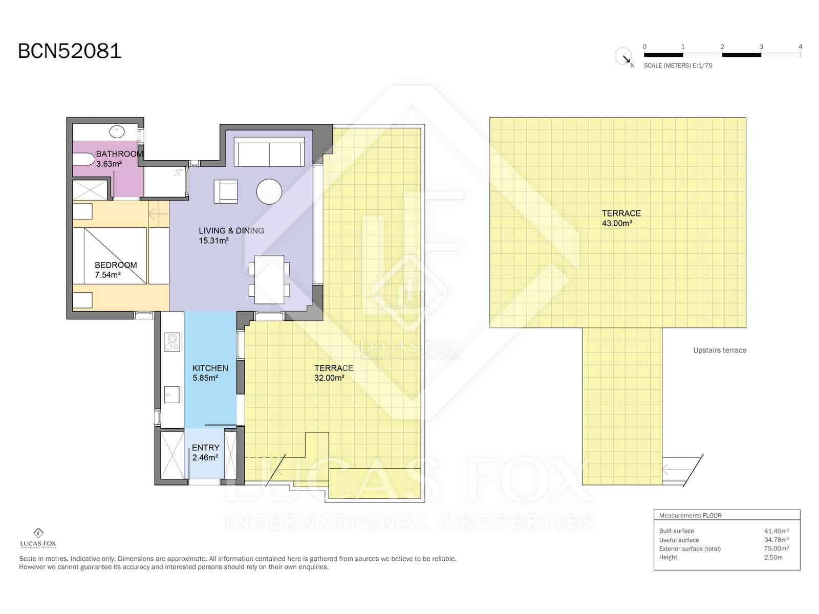 1 sypialnia Penthouse na sprzedaż w Miasto Barcelona - 650 000 € (Ref: 8532852)