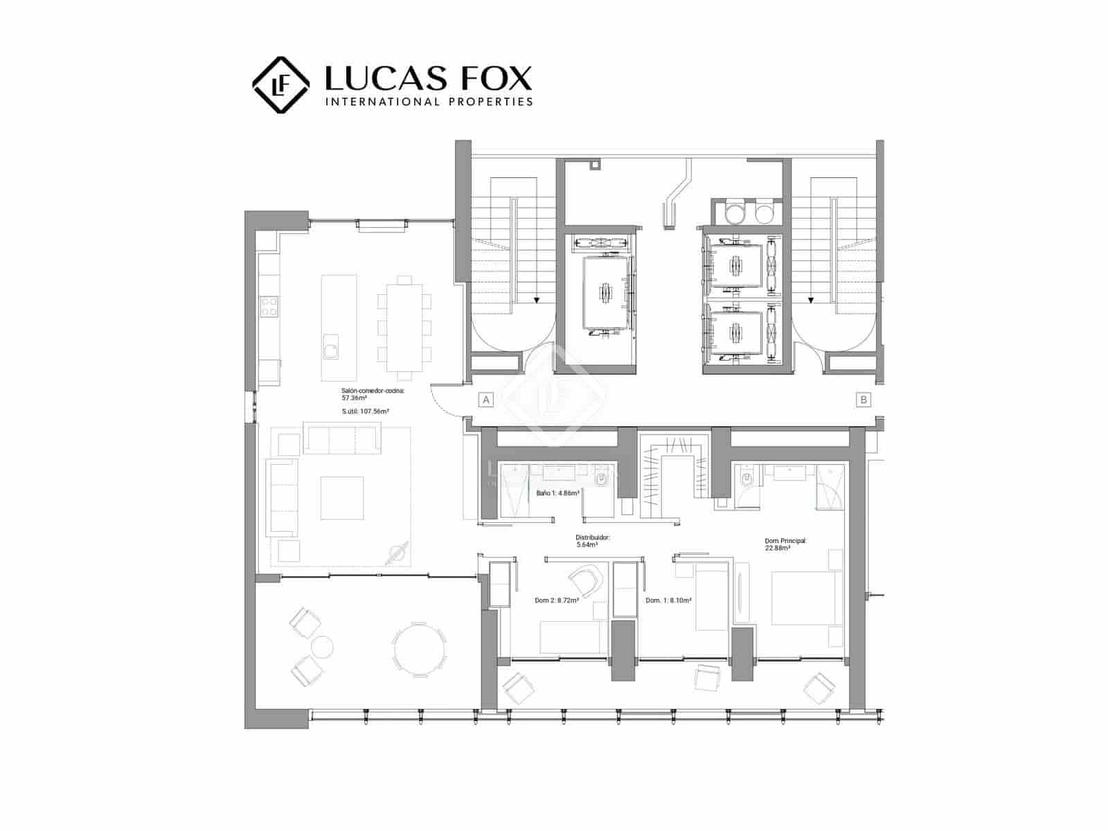 3 soveværelse Lejlighed til salg i Benidorm med swimmingpool garage - € 1.075.000 (Ref: 8535689)