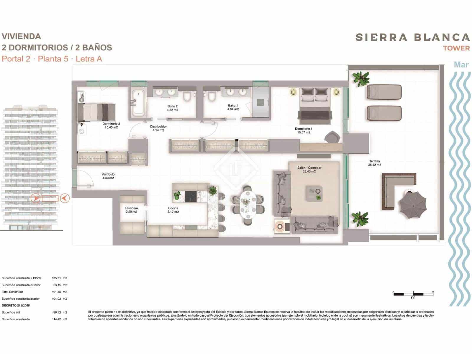 2 slaapkamer Appartement te koop in Malaga stad met zwembad garage - € 1.495.000 (Ref: 8540985)