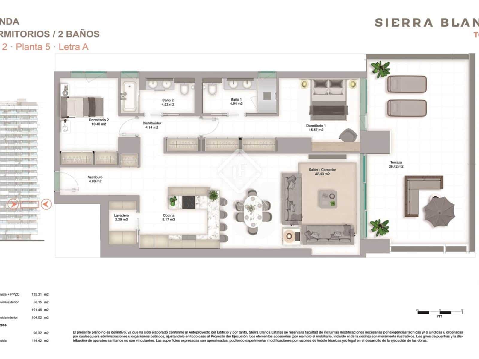 2 slaapkamer Appartement te koop in Malaga stad met zwembad garage - € 1.495.000 (Ref: 8540985)