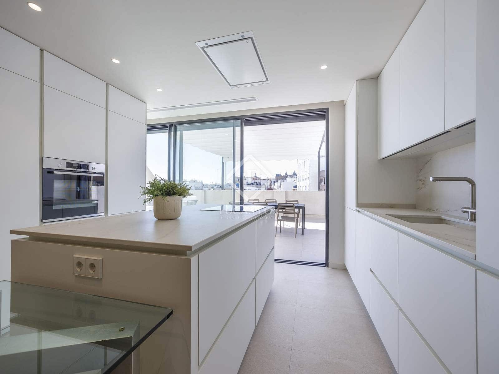 3 bedroom Penthouse for rent in Valencia city - € 5,000 (Ref: 8563302)