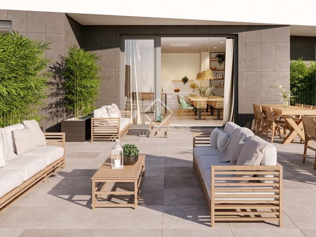 3 chambre Penthouse à vendre à Ibiza ville avec piscine garage - 807 600 € (Ref: 8578639)