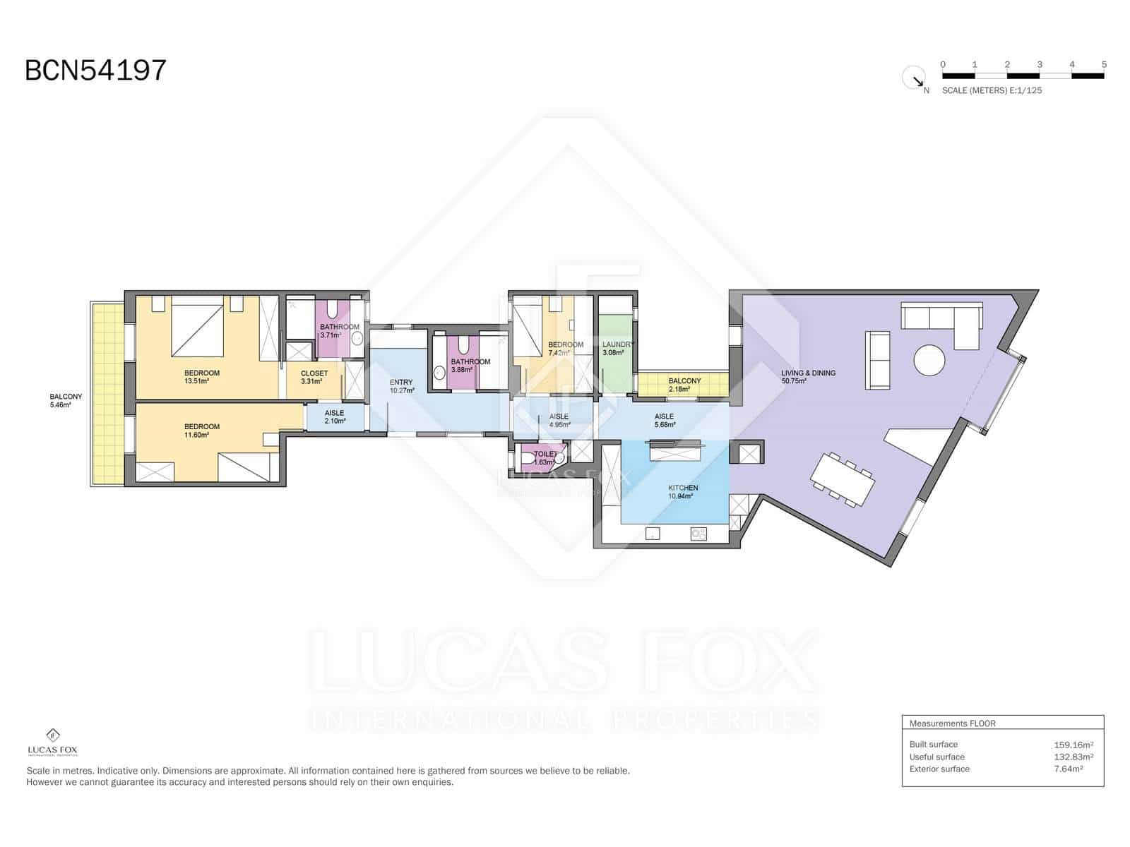 3 chambre Appartement à vendre à Barcelone ville - 1 800 000 € (Ref: 8589876)