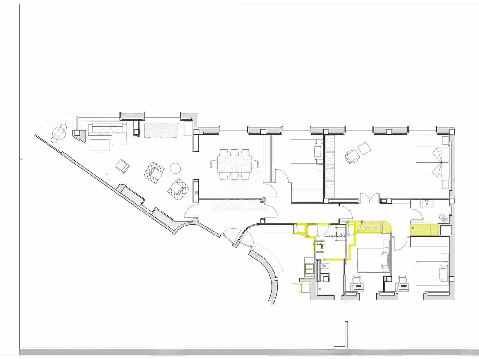 4 slaapkamer Appartement te huur in Barcelona stad - € 3.900 (Ref: 8592576)