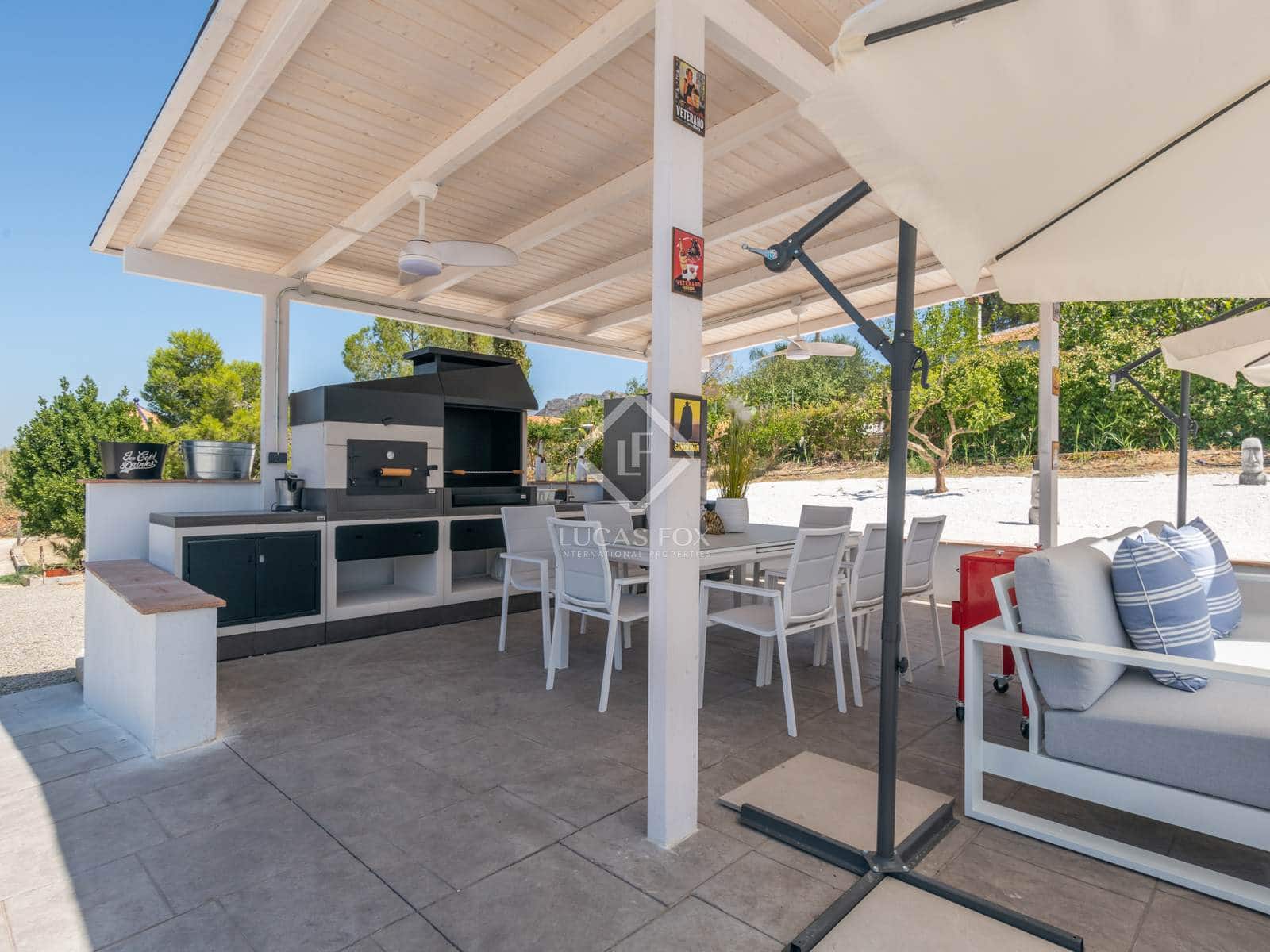 4 sypialnia Finka/Dom wiejski na sprzedaż w Cartama z basenem garażem - 599 000 € (Ref: 8594521)