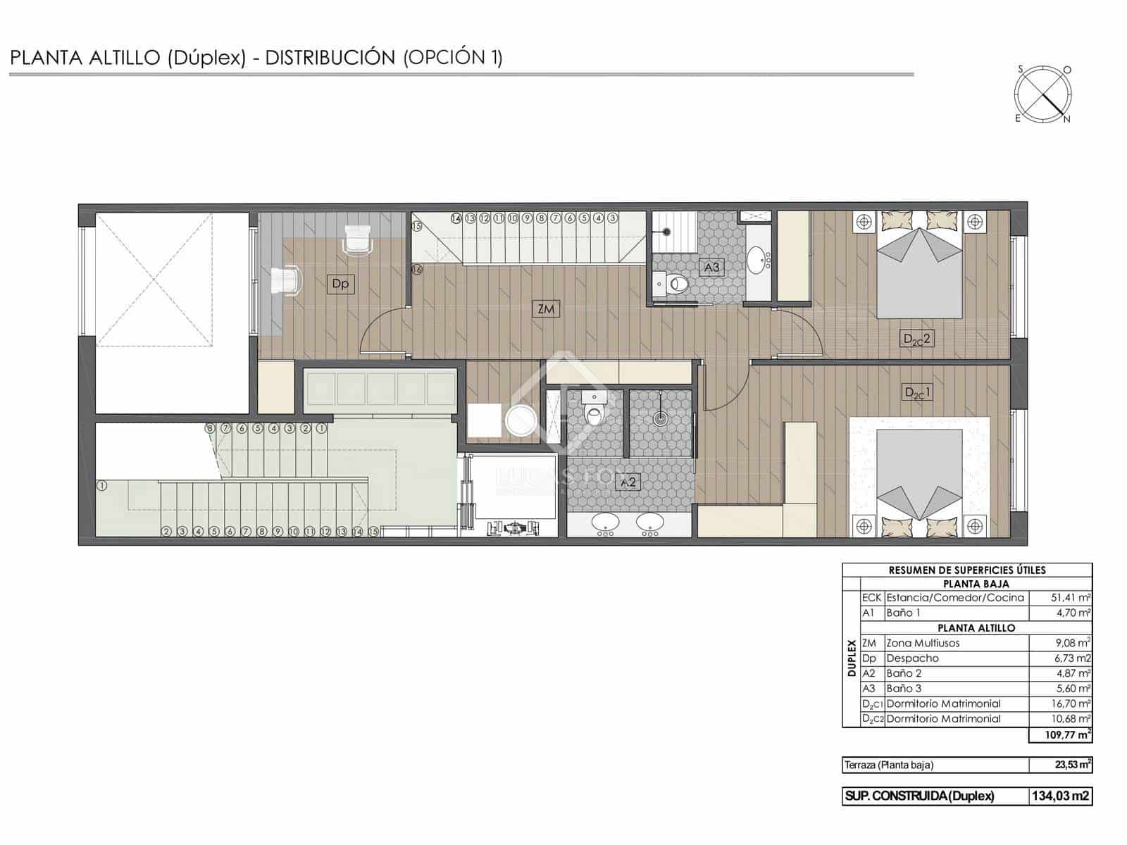 3 soveværelse Lejlighed til salg i Barcelona by med swimmingpool - € 750.000 (Ref: 8600797)