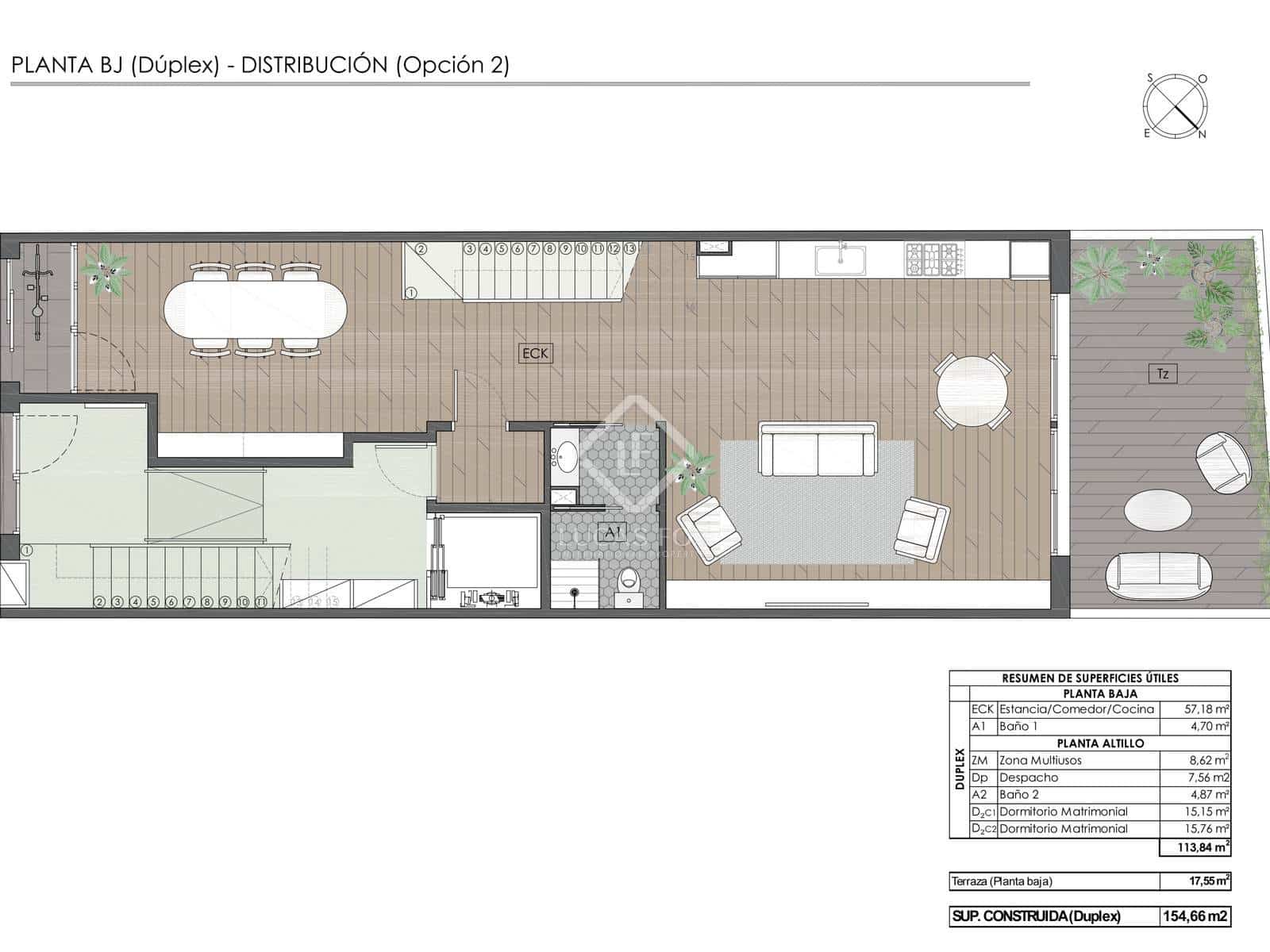 3 soveværelse Lejlighed til salg i Barcelona by med swimmingpool - € 750.000 (Ref: 8600797)