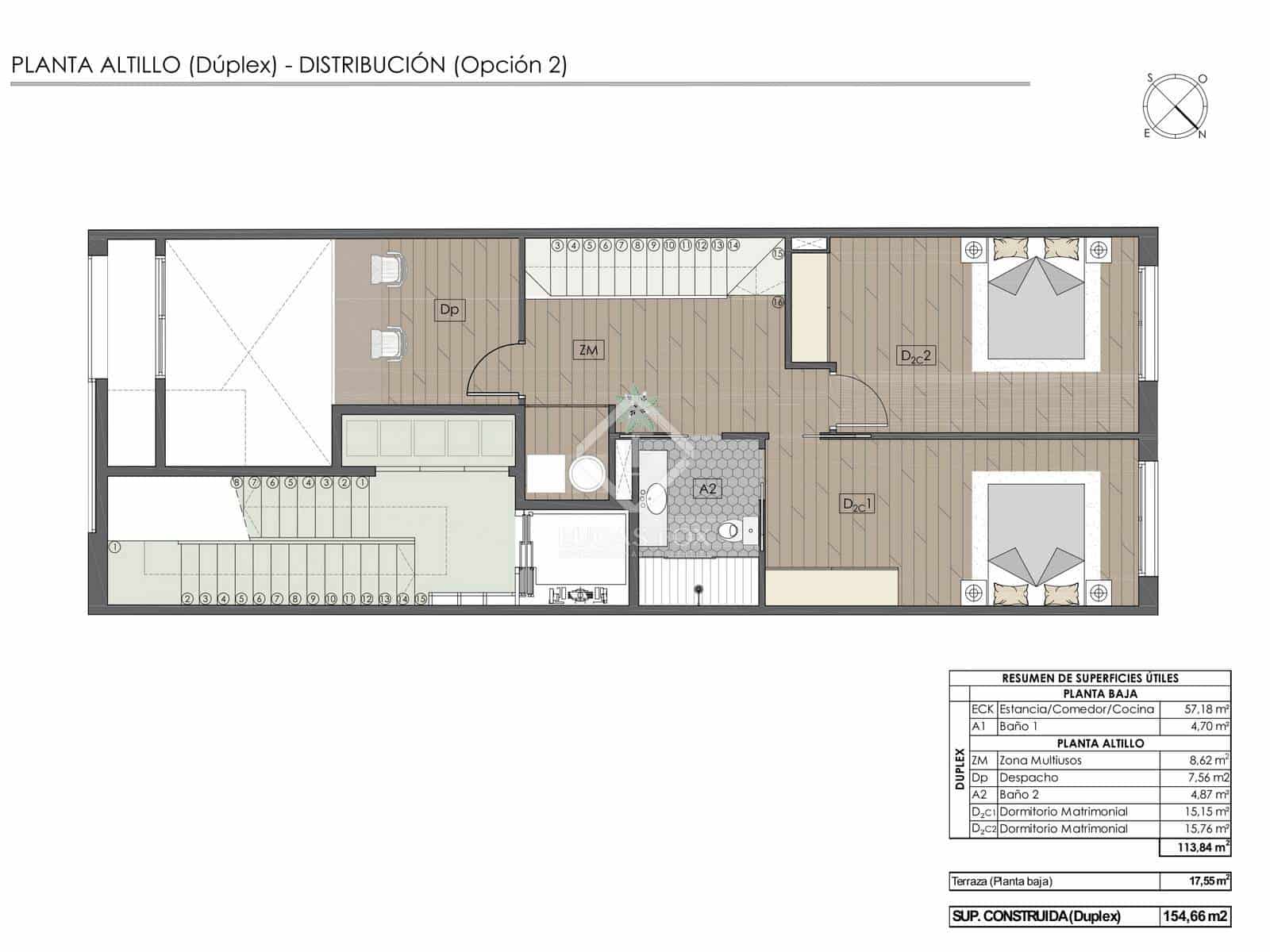 3 soveværelse Lejlighed til salg i Barcelona by med swimmingpool - € 750.000 (Ref: 8600797)