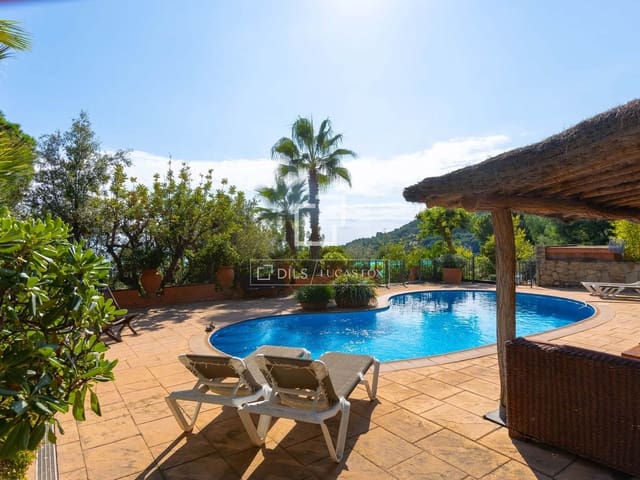 5 sypialnia Willa na sprzedaż w Cabrera de Mar z basenem garażem - 2 650 000 € (Ref: 8623160)