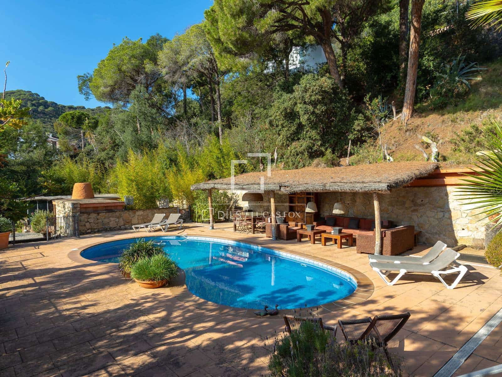 5 sypialnia Willa na sprzedaż w Cabrera de Mar z basenem garażem - 2 650 000 € (Ref: 8623160)