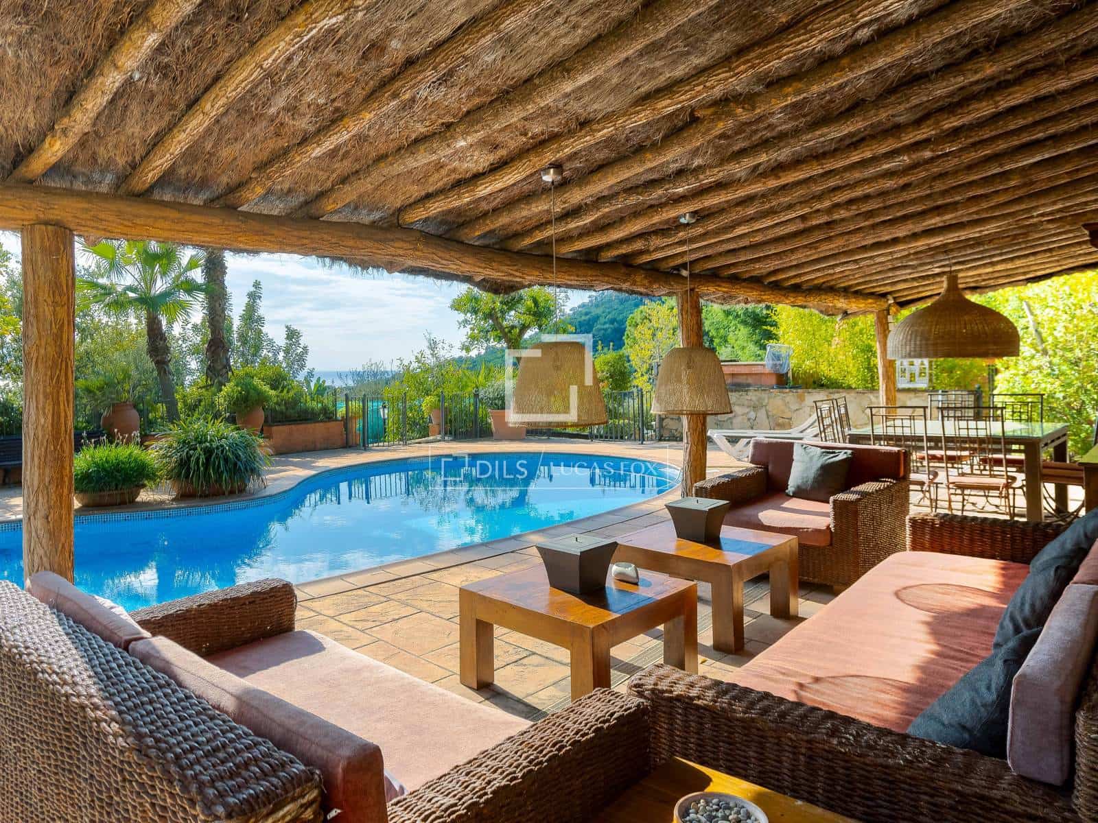 5 sypialnia Willa na sprzedaż w Cabrera de Mar z basenem garażem - 2 650 000 € (Ref: 8623160)