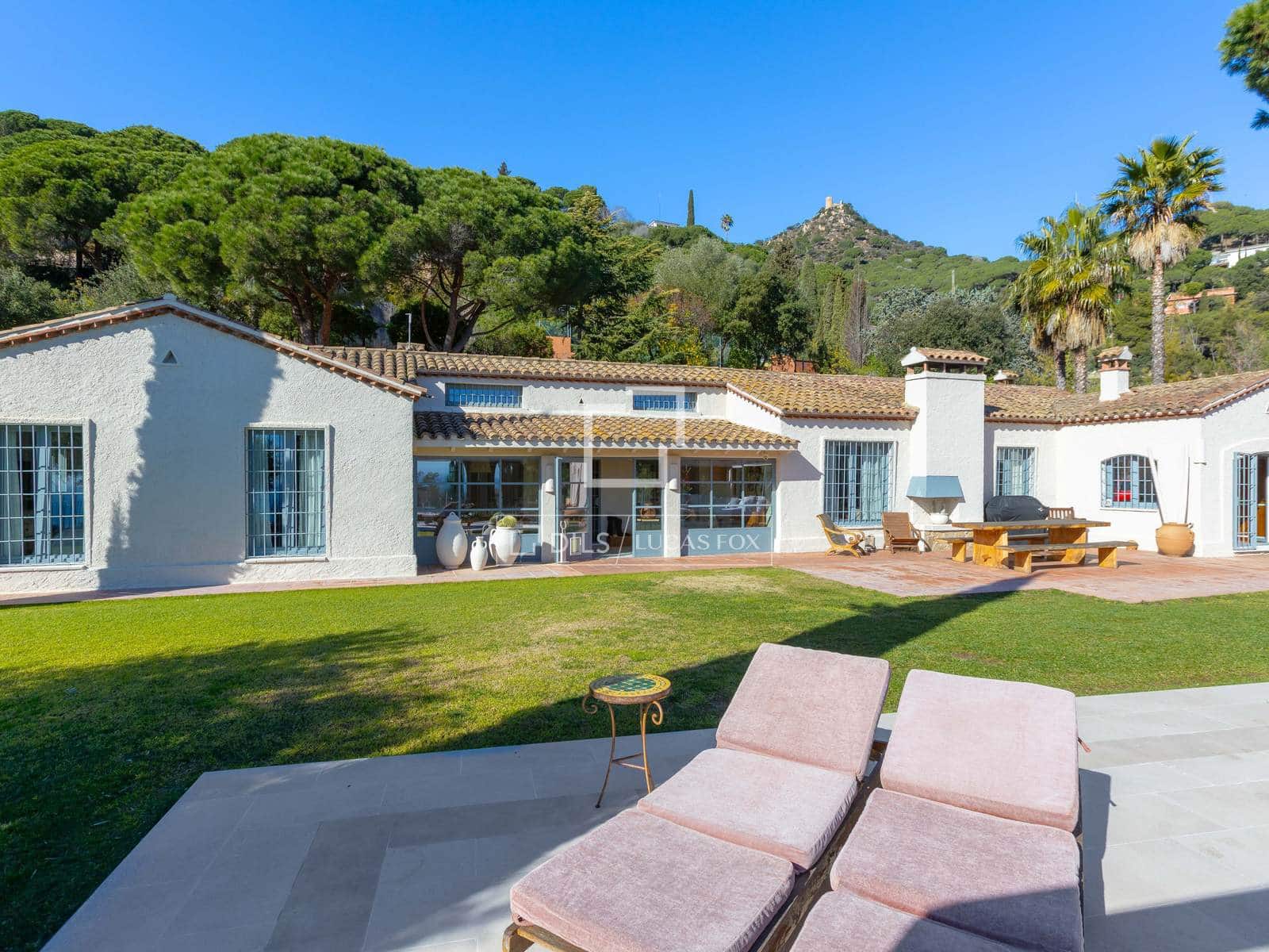 5 sypialnia Willa na sprzedaż w Cabrera de Mar z basenem garażem - 2 650 000 € (Ref: 8623160)