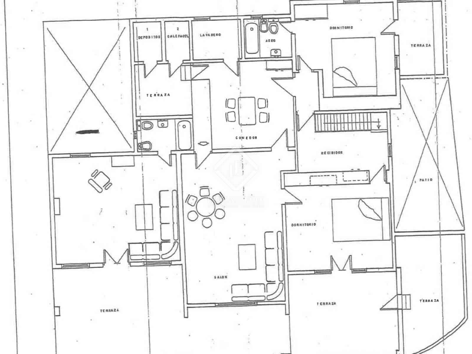 5 soveværelse Penthouse til salg i Ibiza by med garage - € 2.800.000 (Ref: 8623501)