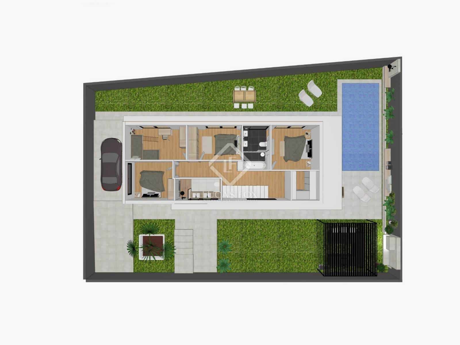 5 chambre Villa/Maison à vendre à Sant Pere de Ribes avec piscine garage - 1 200 000 € (Ref: 8625923)