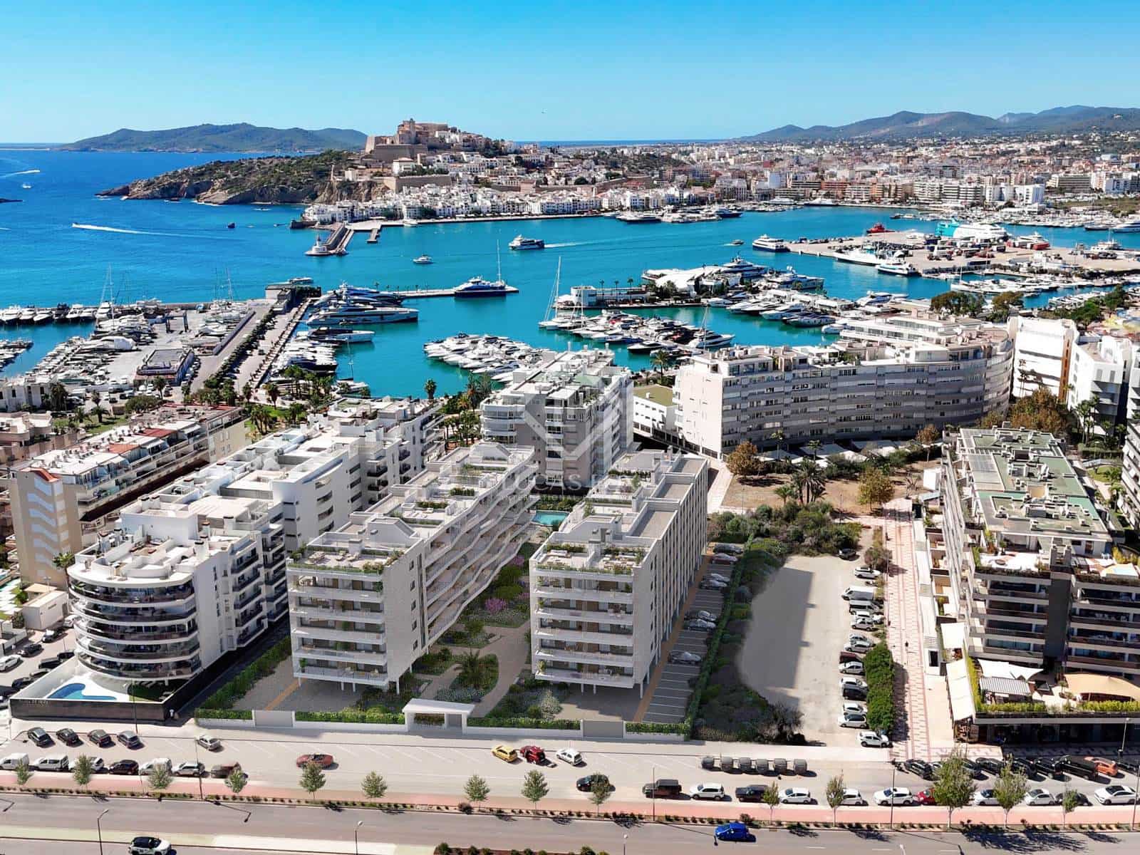 2 soverom Leilighet til salgs i Ibiza by med svømmebasseng garasje - € 875 000 (Ref: 8637821)