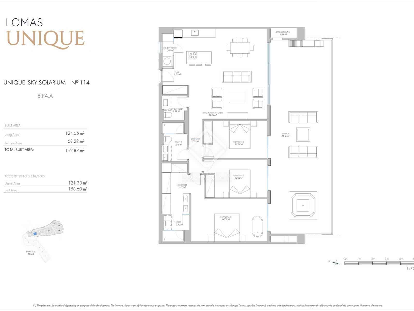 3 slaapkamer Penthouse te koop in Fuengirola met zwembad garage - € 1.250.000 (Ref: 8639978)