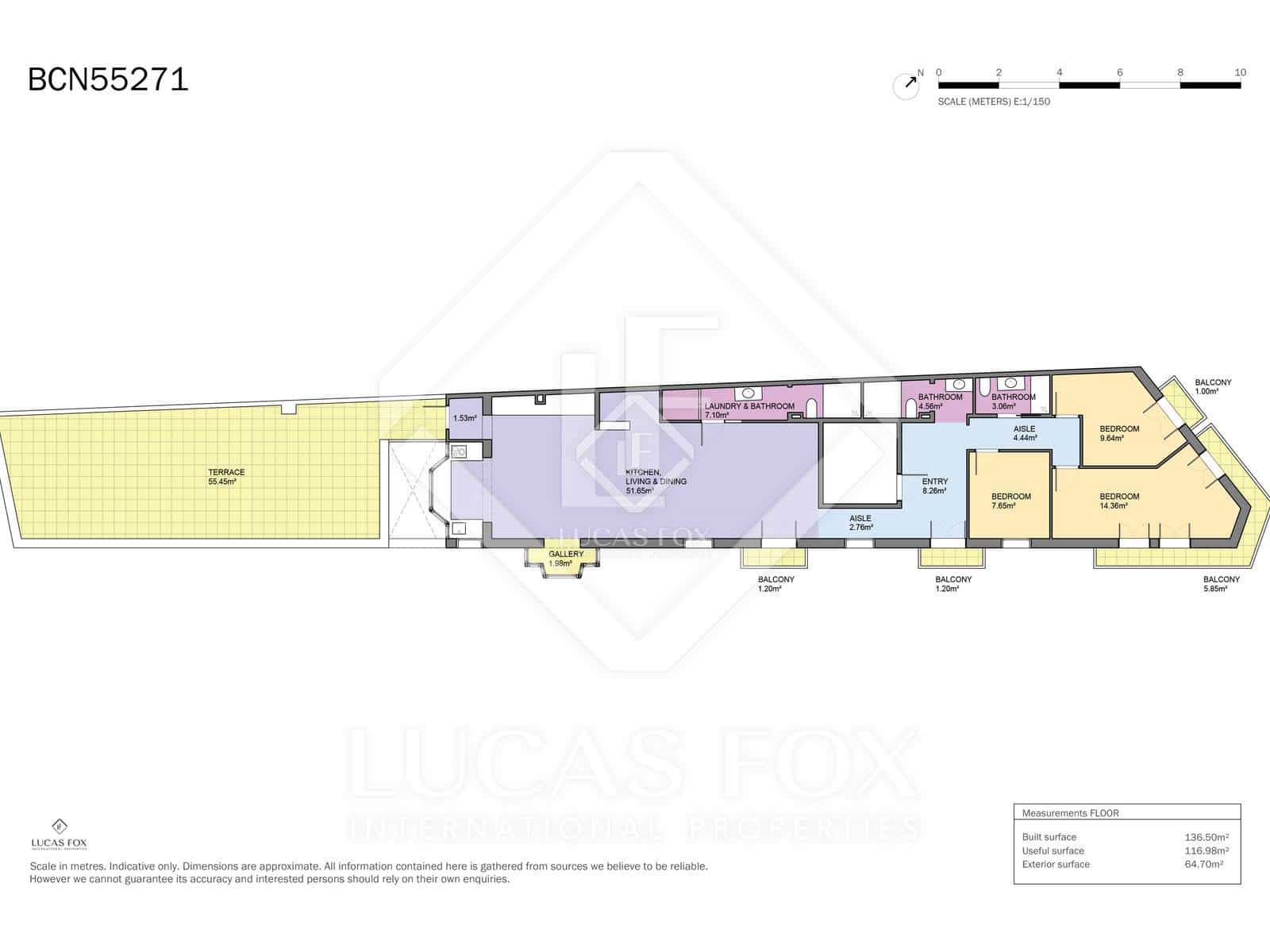 3 slaapkamer Appartement te koop in Barcelona stad - € 1.250.000 (Ref: 8660948)