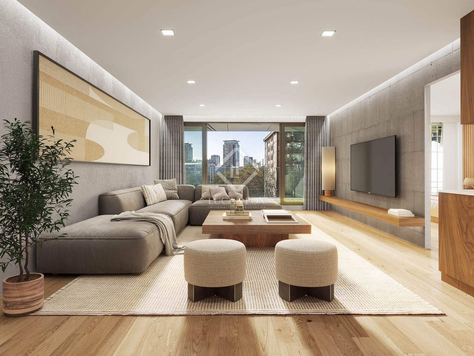 2 soveværelse Lejlighed til salg i Barcelona by med swimmingpool garage - € 999.000 (Ref: 8661542)