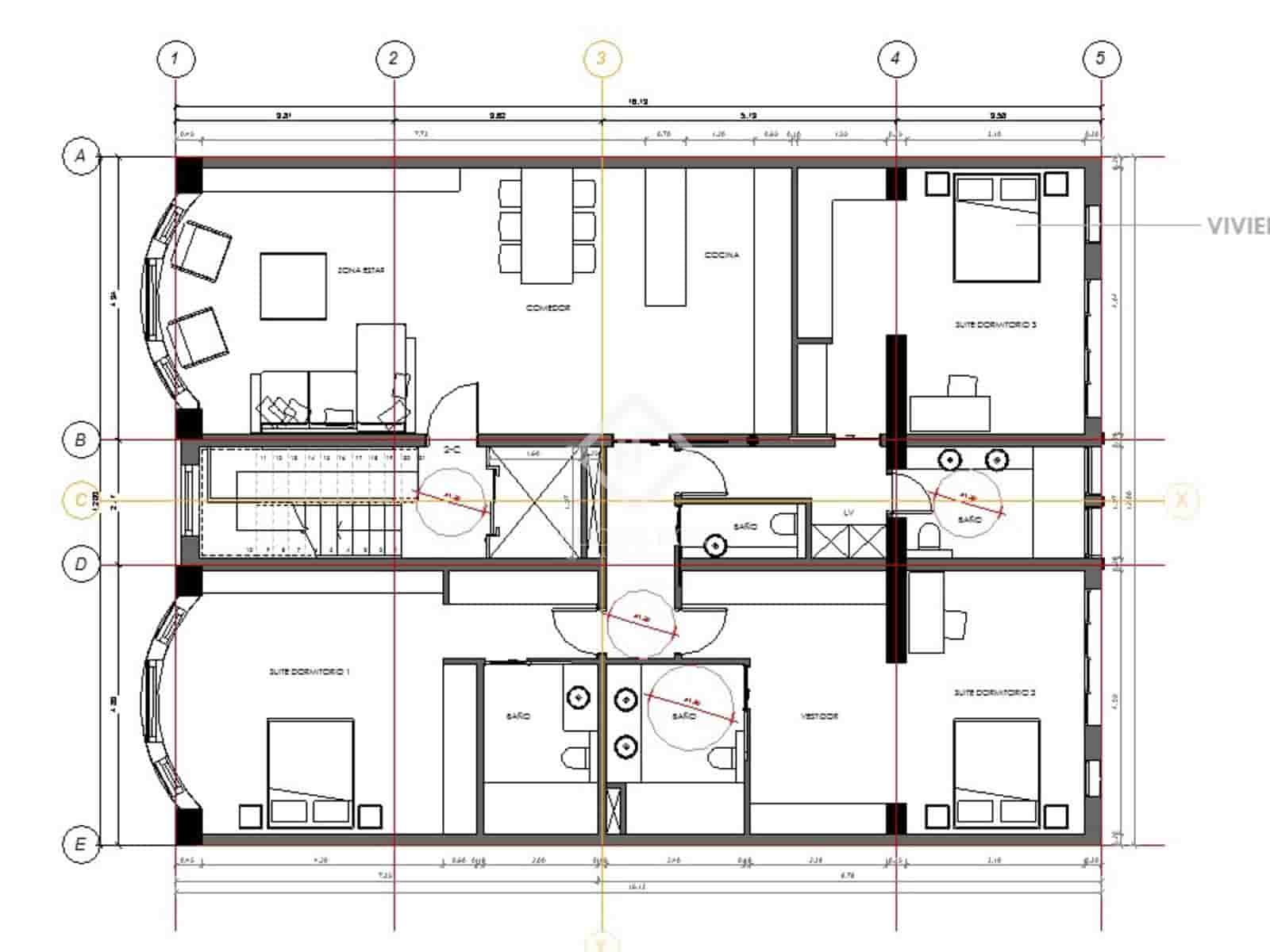 4 chambre Penthouse à vendre à Barcelone ville - 2 290 000 € (Ref: 8664047)