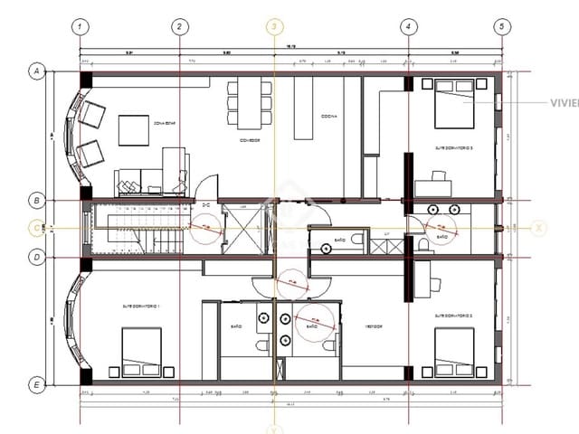 4 chambre Penthouse à vendre à Barcelone ville - 2 290 000 € (Ref: 8664047)