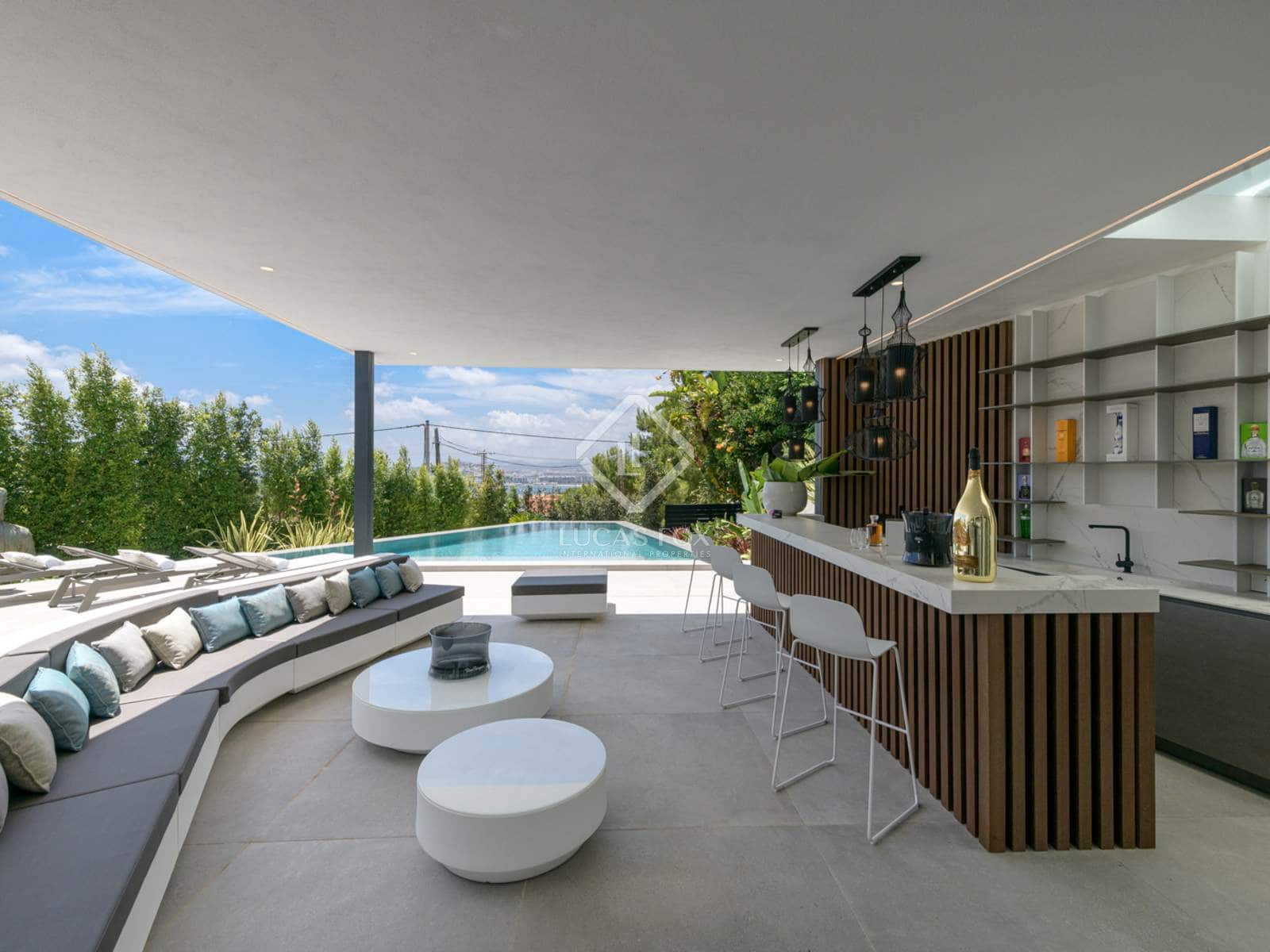 6 bedroom Villa for sale in Ibiza / Eivissa town with pool garage - € 4,500,000 (Ref: 8666977)