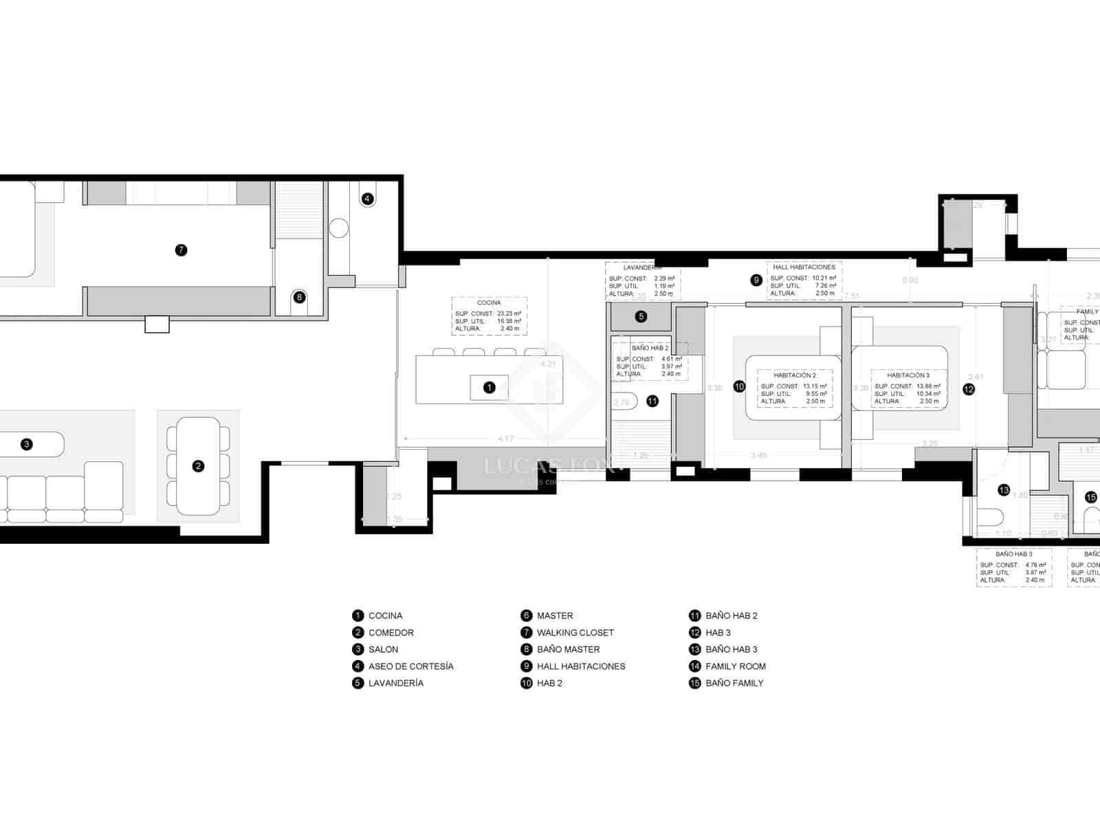 4 soverom Leilighet til salgs i Madrid by med garasje - € 2 890 000 (Ref: 8679202)