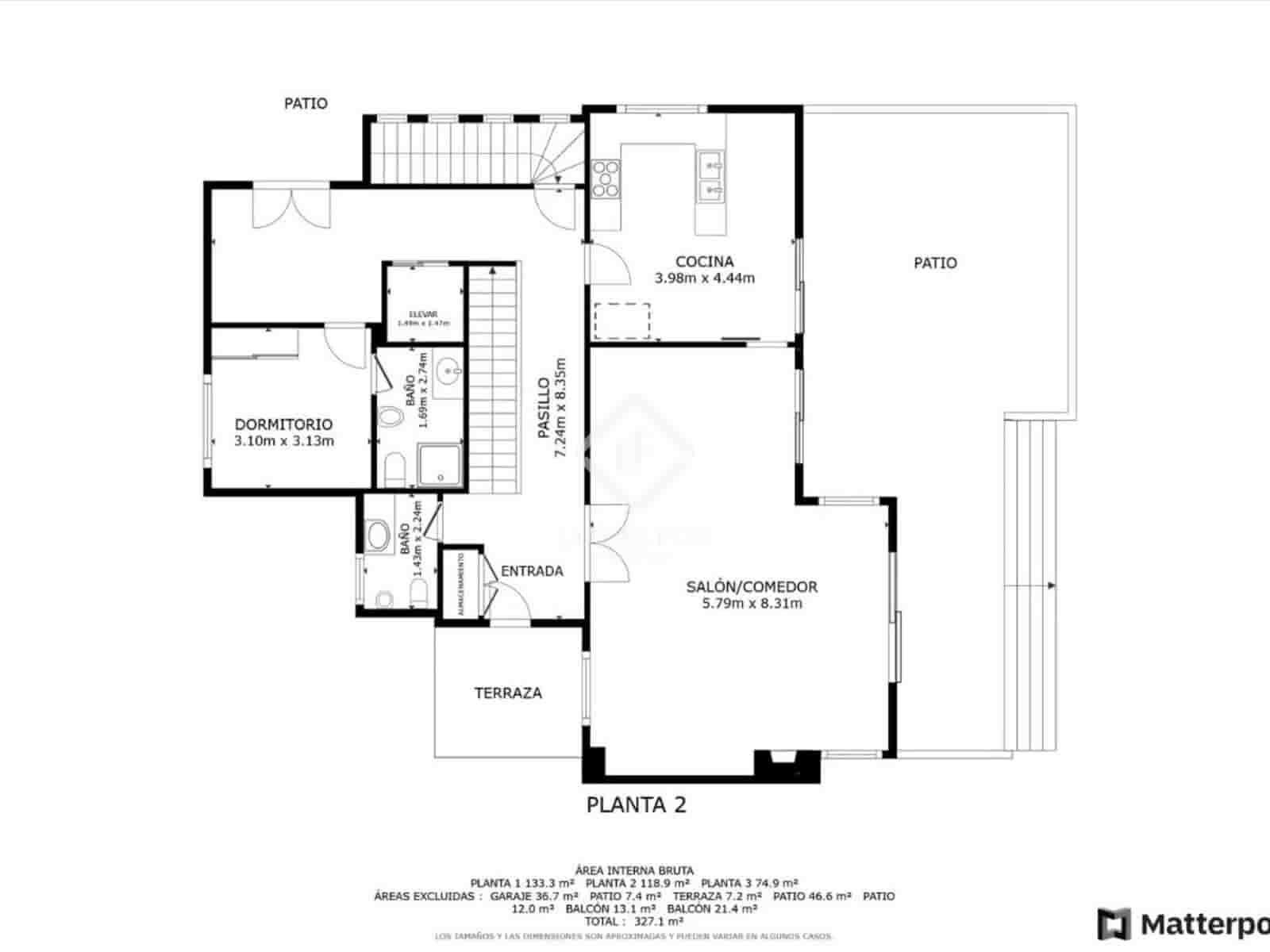 5 makuuhuone Huvila myytävänä paikassa Sant Vicenc de Montalt mukana uima-altaan 
autotalli - 1 215 000 € (Ref: 8679204)