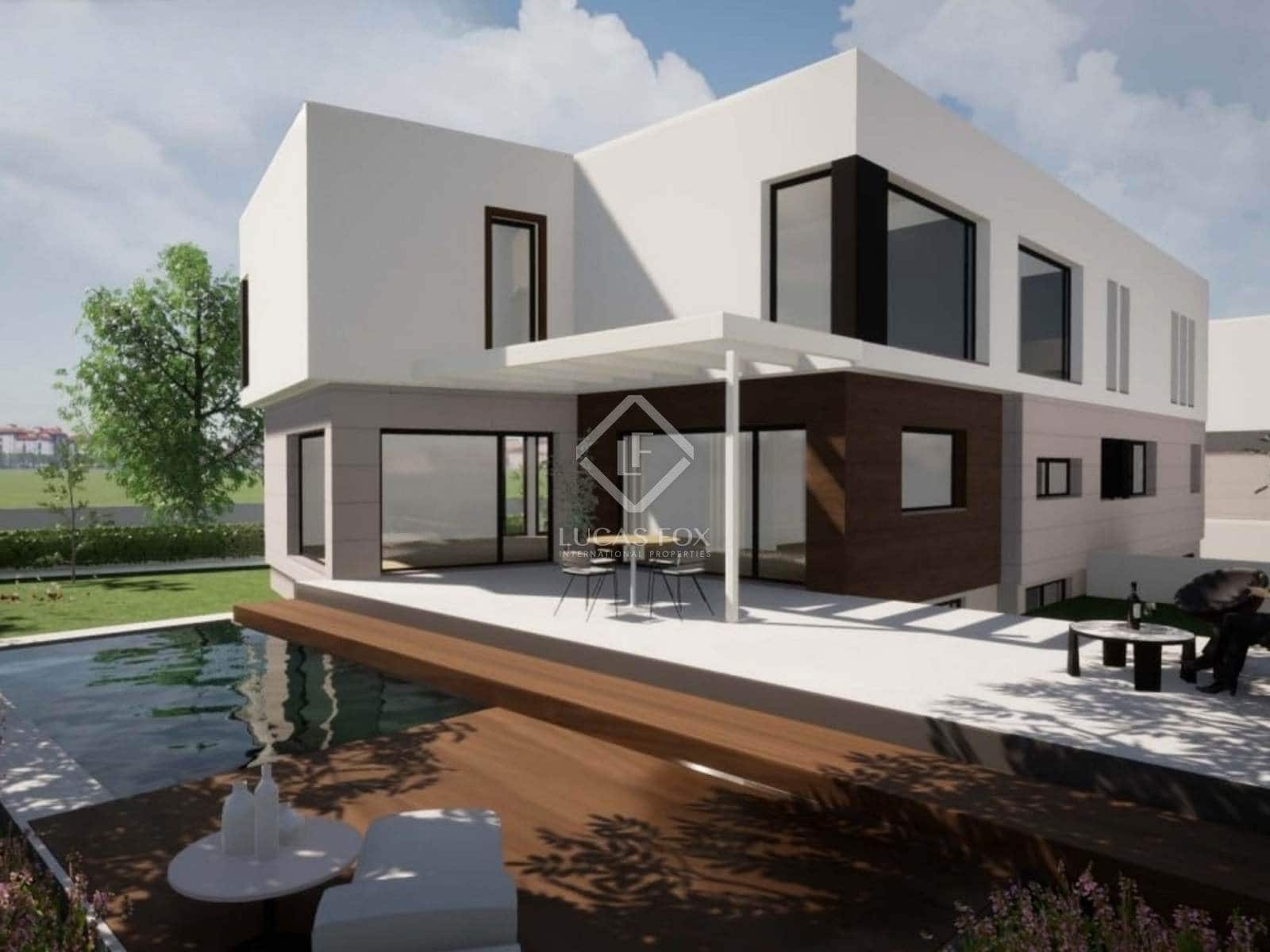 6 soverom Villa til salgs i Sant Cugat del Valles med svømmebasseng garasje - € 2 387 000 (Ref: 8687018)