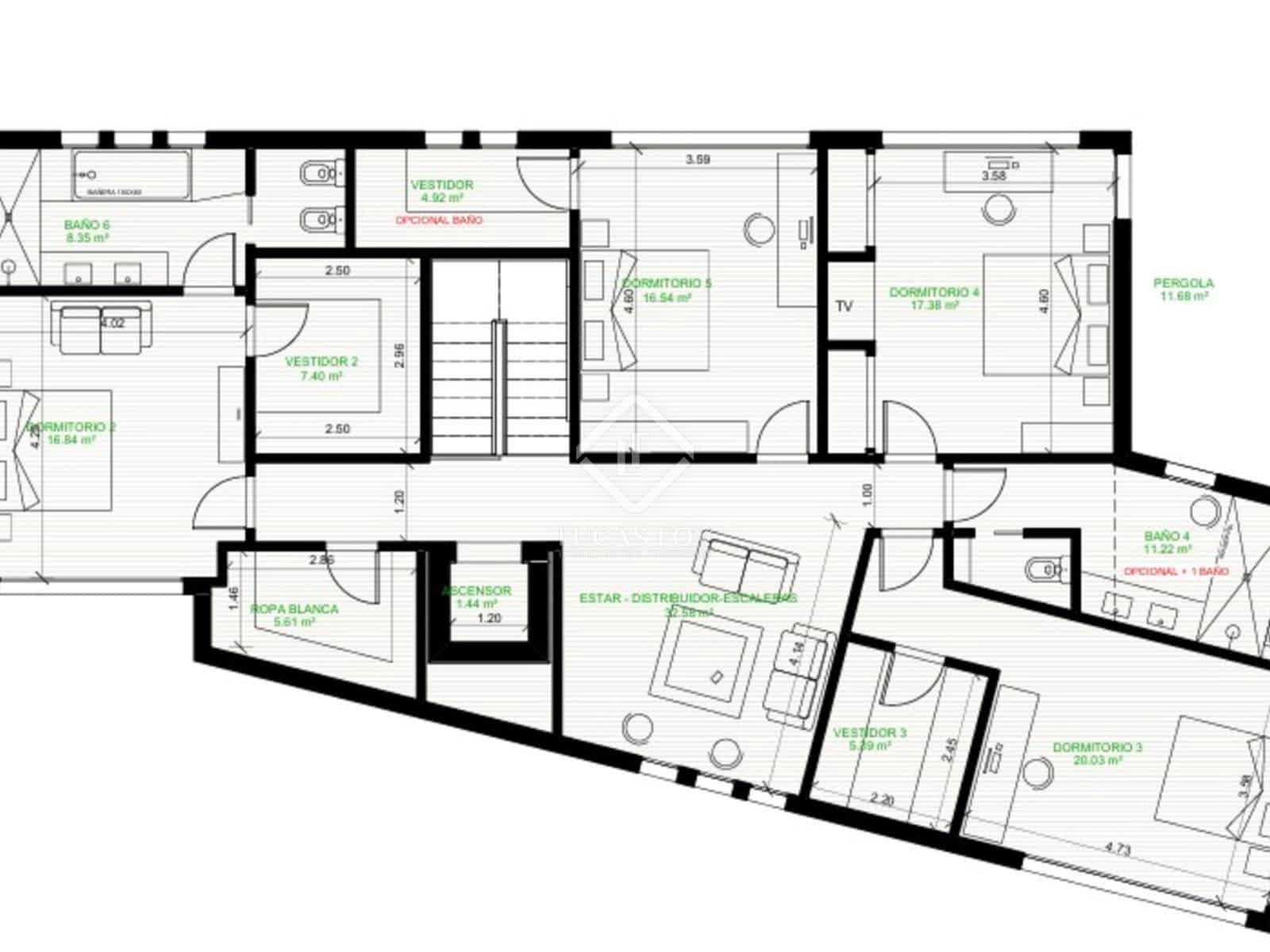 6 soverom Villa til salgs i Sant Cugat del Valles med svømmebasseng garasje - € 2 387 000 (Ref: 8687018)