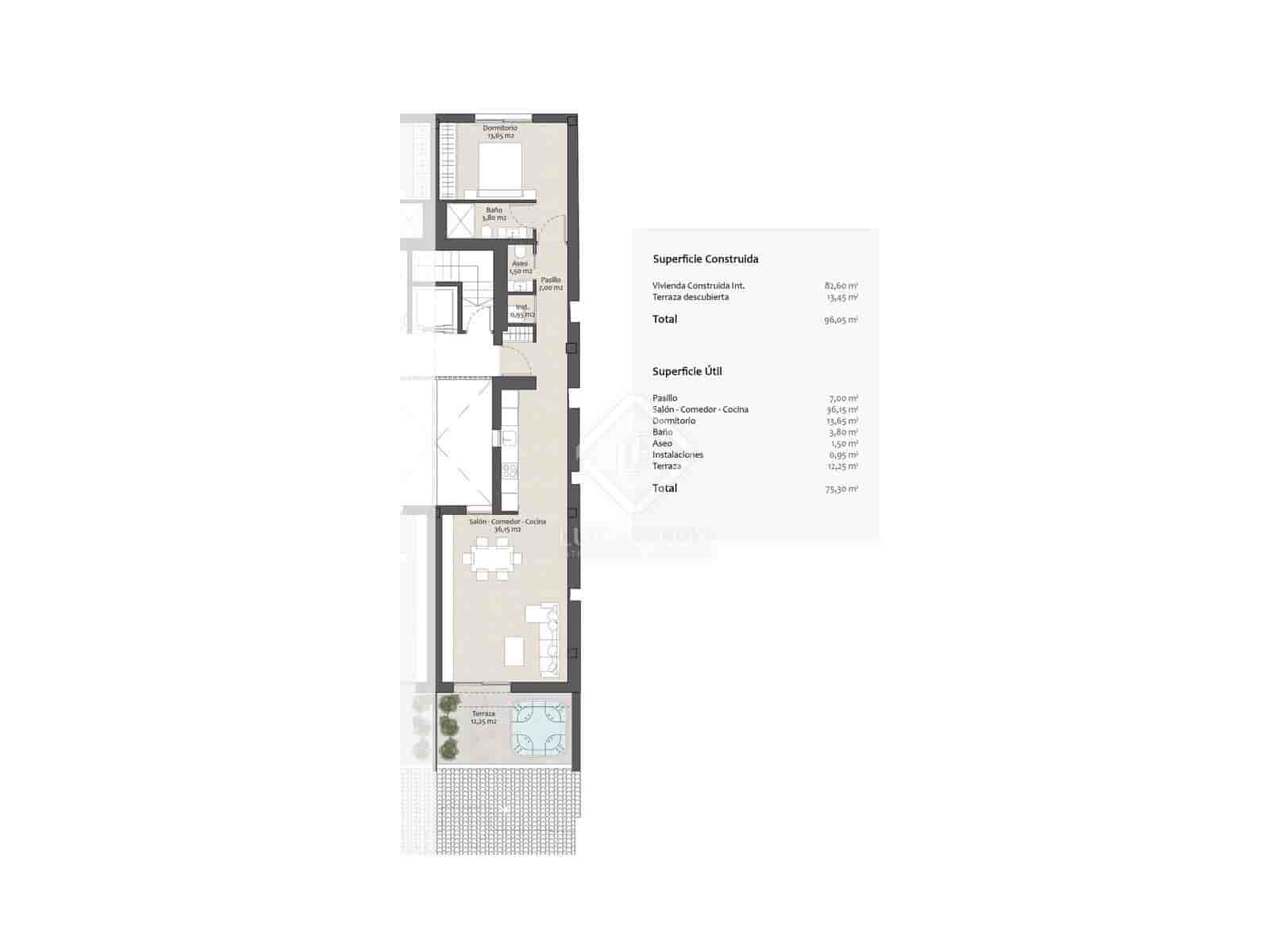 1 soveværelse Penthouse til salg i Altea med garage - € 505.000 (Ref: 8692227)