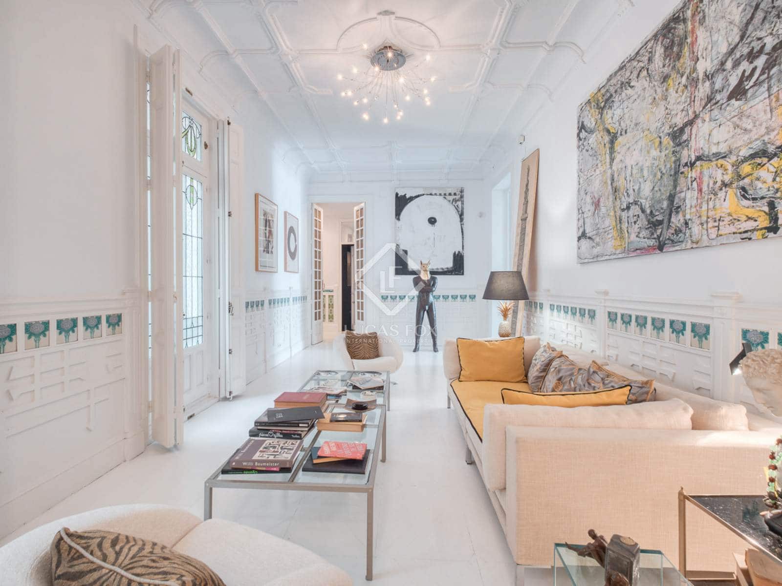 4 soveværelse Lejlighed til salg i Madrid by - € 3.390.000 (Ref: 8695956)