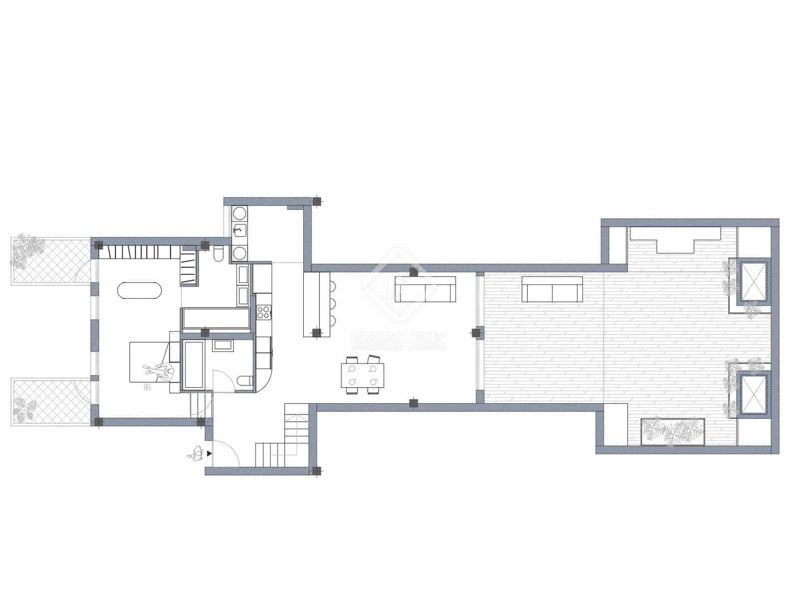 4 Zimmer Apartment zu verkaufen in Valencia Stadt mit Garage - 798.000 € (Ref: 8697555)