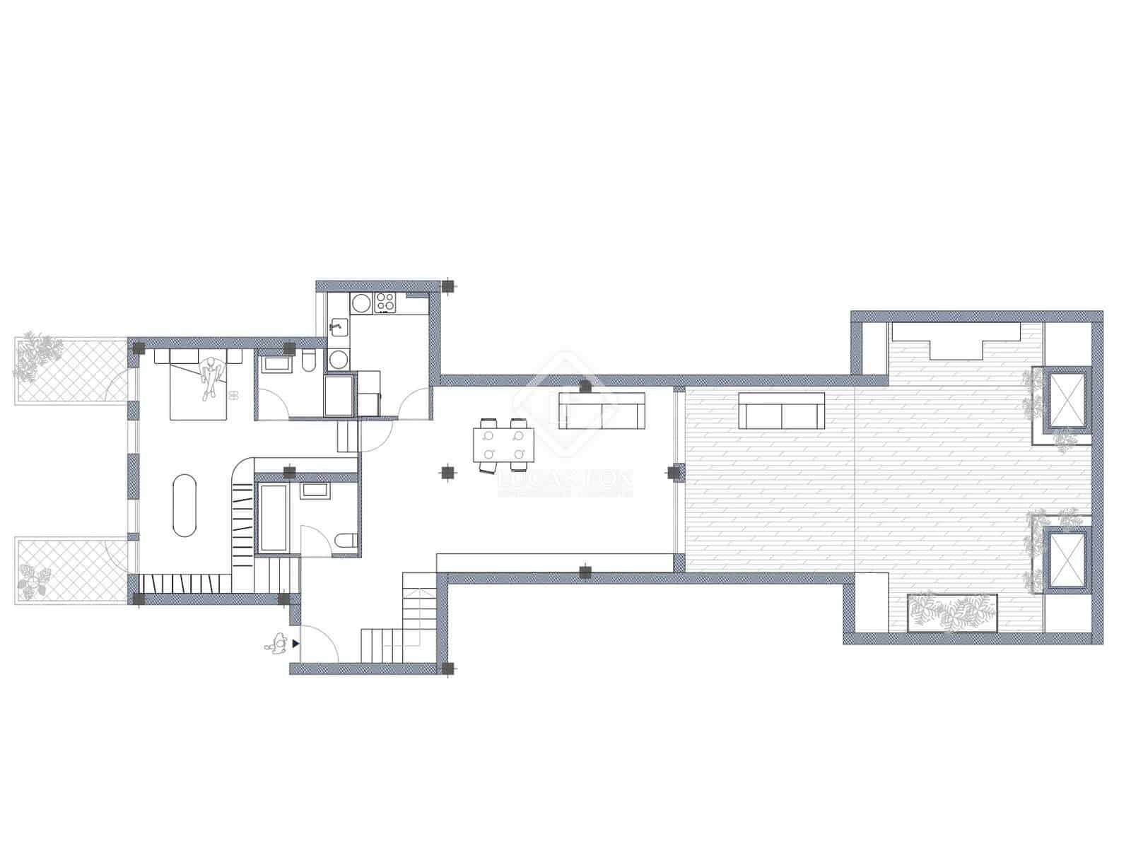 4 Zimmer Apartment zu verkaufen in Valencia Stadt mit Garage - 798.000 € (Ref: 8697555)