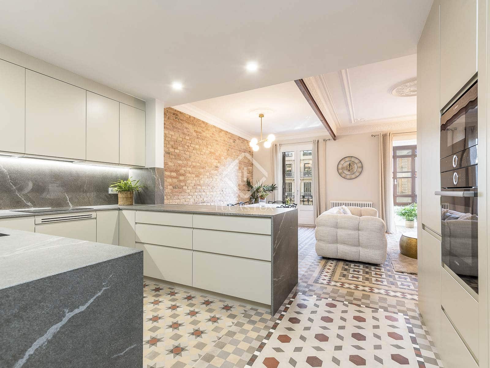 3 Zimmer Apartment zu verkaufen in Barcelona Stadt - 1.250.000 € (Ref: 8708749)