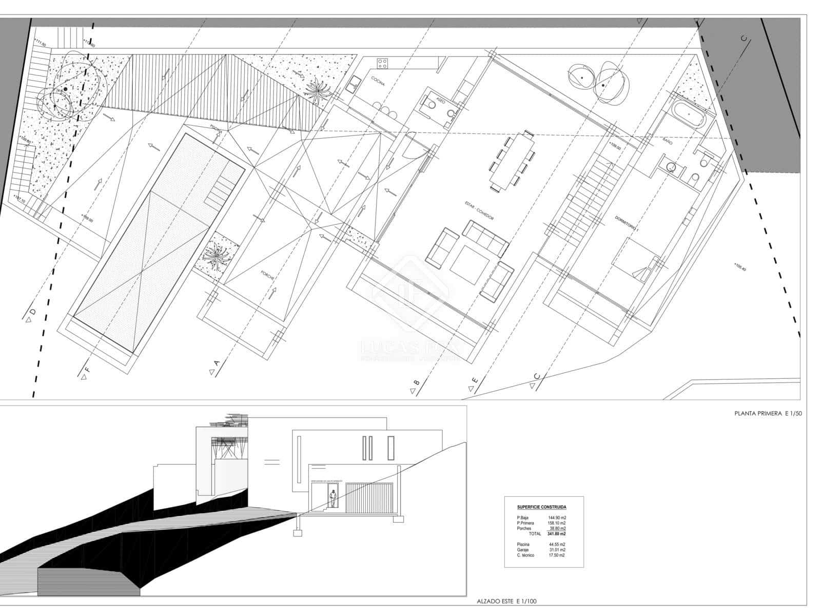 5 chambre Villa/Maison à vendre à Santa Eulalia / Santa Eularia avec piscine - 5 900 000 € (Ref: 8728911)