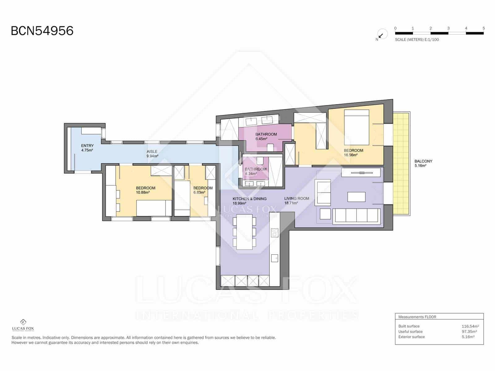 3 bedroom Apartment for sale in Barcelona city - € 675,000 (Ref: 8766110)