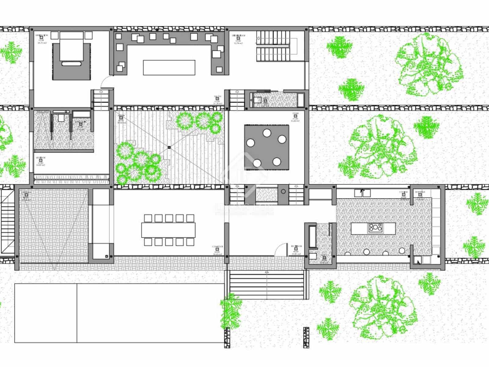 4 soverom Villa til salgs i Nuestra Senora de Jesus med svømmebasseng garasje - € 5 900 000 (Ref: 8769543)