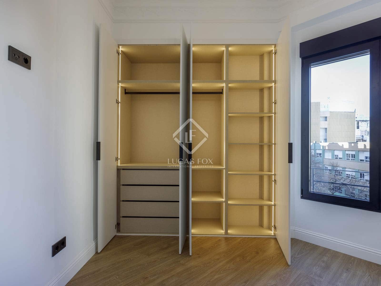 3 makuuhuone Huoneisto vuokrattavana paikassa Valencia kaupunki - 2 600 € (Ref: 8772860)