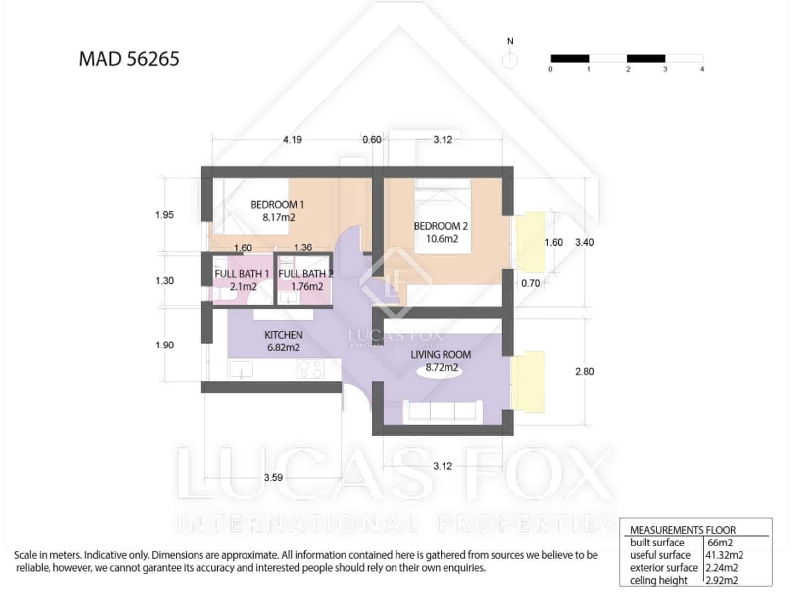 2 slaapkamer Appartement te koop in Madrid stad - € 610.000 (Ref: 8774797)