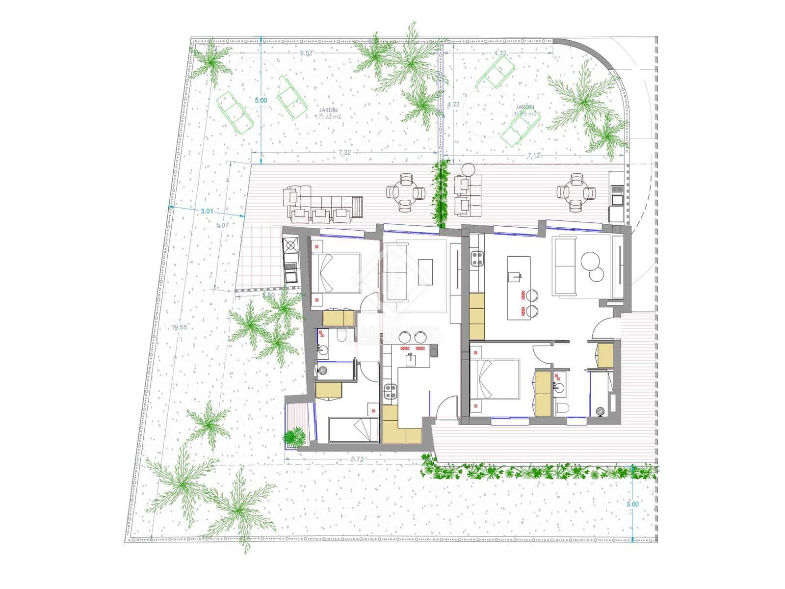 2 soveværelse Lejlighed til salg i Sant Antoni de Portmany med swimmingpool garage - € 910.000 (Ref: 8777092)