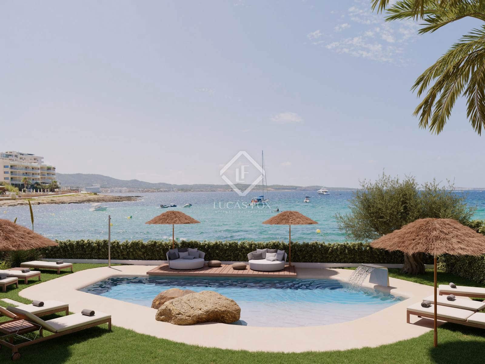 2 soveværelse Lejlighed til salg i Sant Antoni de Portmany med swimmingpool garage - € 910.000 (Ref: 8777092)