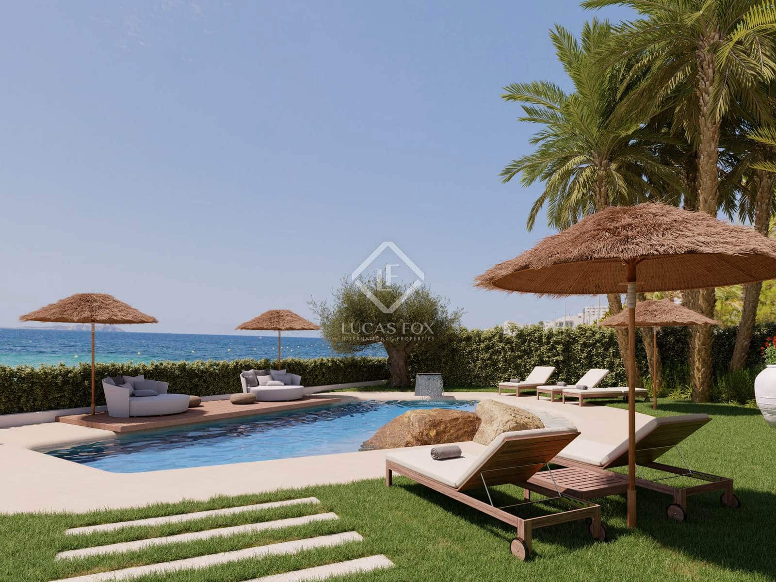 2 soveværelse Lejlighed til salg i Sant Antoni de Portmany med swimmingpool garage - € 910.000 (Ref: 8777092)