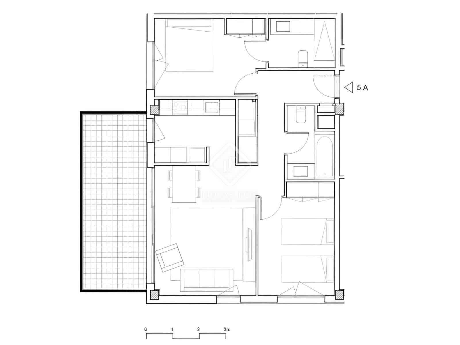 3 quarto Apartamento para arrendar em Esplugues de Llobregat com piscina garagem - 2 795 € (Ref: 8782272)
