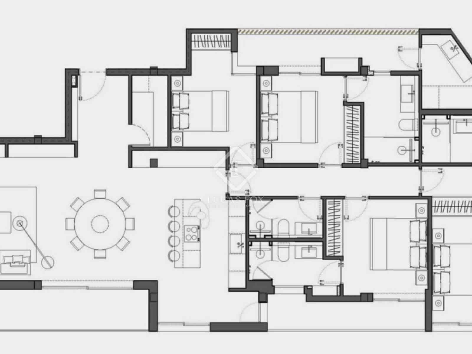 4 chambre Appartement à vendre à Palma de Mallorca avec garage - 1 398 000 € (Ref: 8789861)