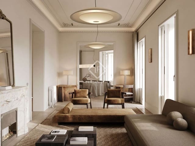 4 Zimmer Apartment zu verkaufen in Recoletos, Madrid Stadt - 4.990.000 € (Ref: 8790914)