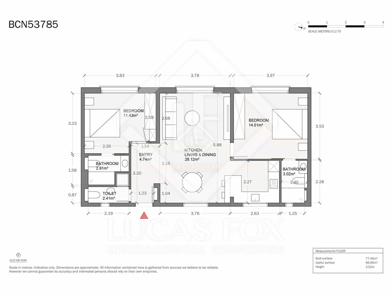 2 slaapkamer Appartement te koop in Barcelona stad met zwembad - € 635.000 (Ref: 8810624)
