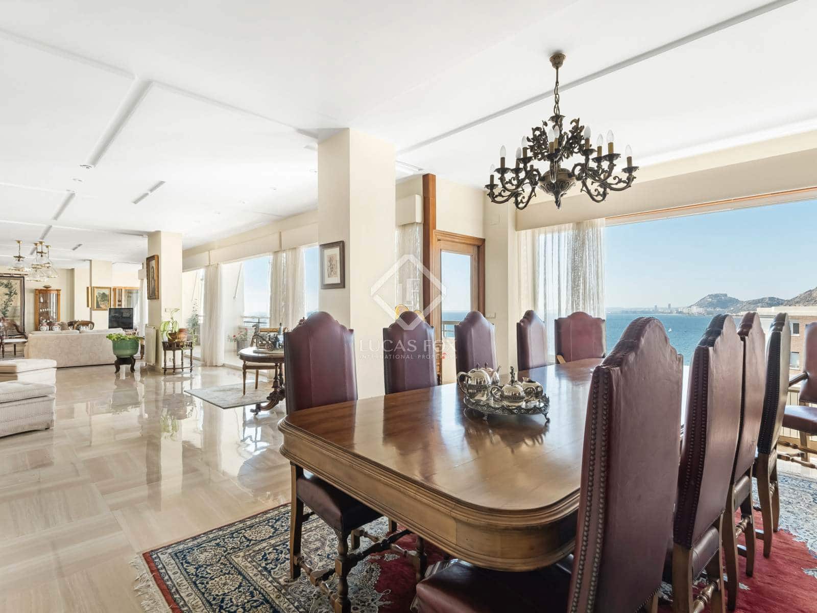 6 sypialnia Penthouse na sprzedaż w Miasto Alicante / Alacant z basenem garażem - 2 900 000 € (Ref: 8811934)