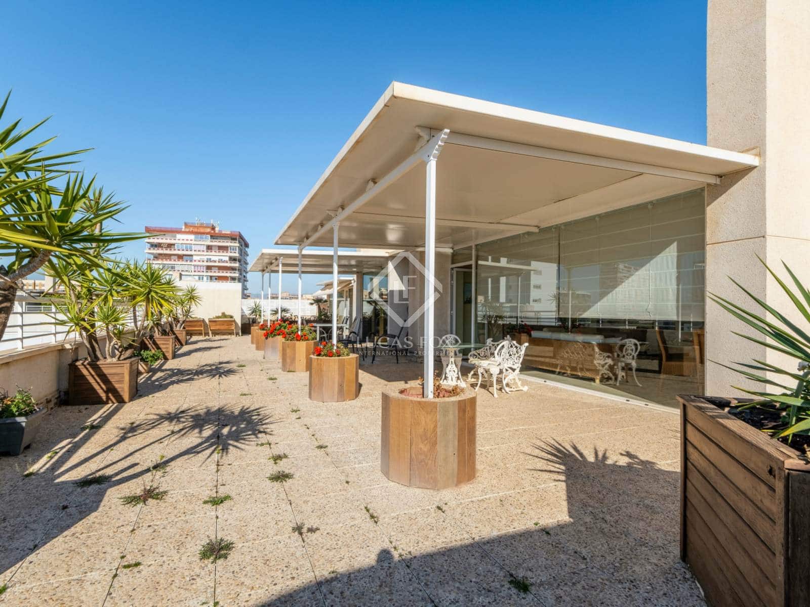 6 sypialnia Penthouse na sprzedaż w Miasto Alicante / Alacant z basenem garażem - 2 900 000 € (Ref: 8811934)