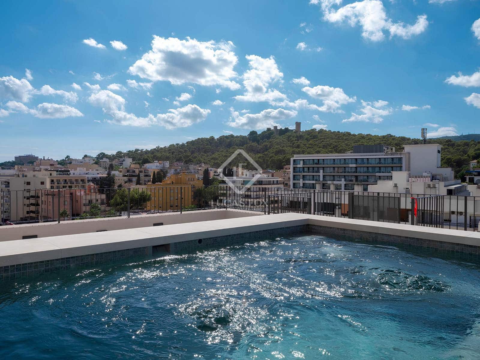 2 soveværelse Penthouse til salg i Palma de Mallorca med swimmingpool garage - € 1.420.250 (Ref: 8826184)