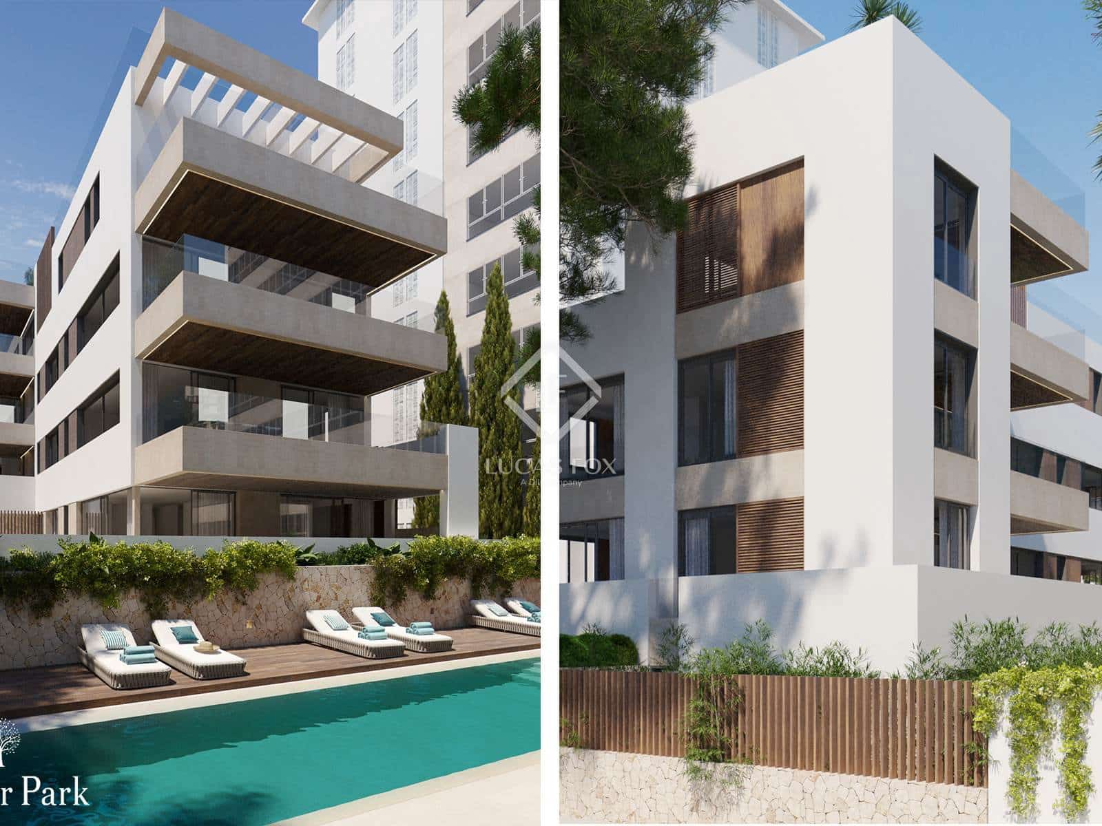 2 soveværelse Penthouse til salg i Palma de Mallorca med swimmingpool garage - € 1.420.250 (Ref: 8826184)